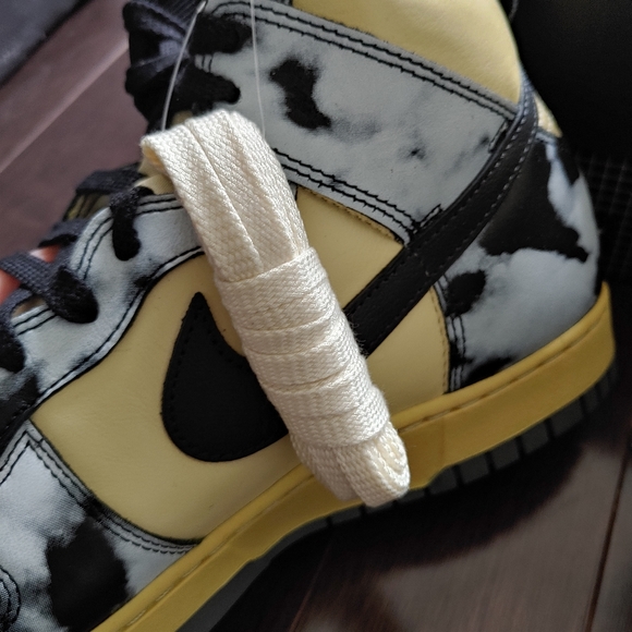 Nike Dunk High 1985 Black Acid Wash - Picture 6 of 9